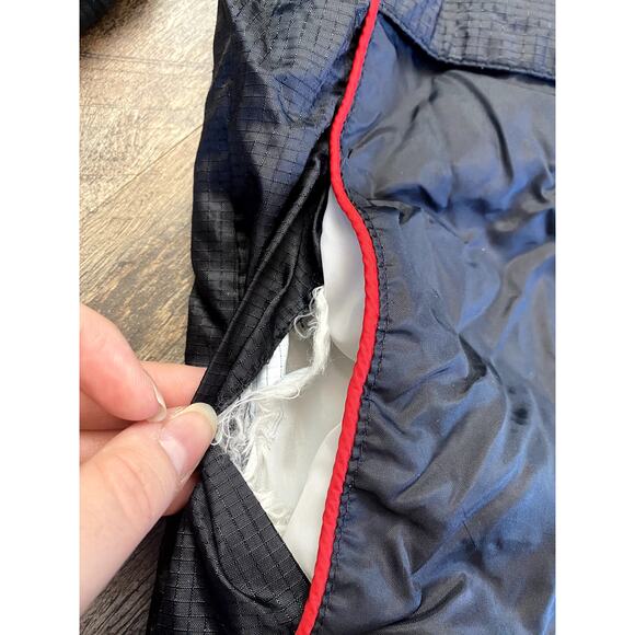 Vintage Starter NBA Authentics Chicago Bulls Highneck Nylon Windbreaker Men L - Picture 8 of 14